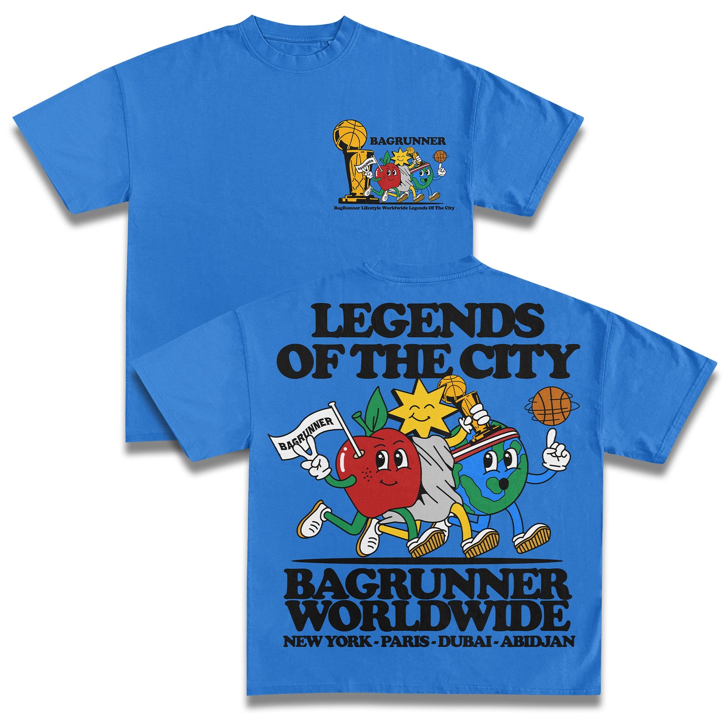 WORLDWIDE BAGRUNNER TEE