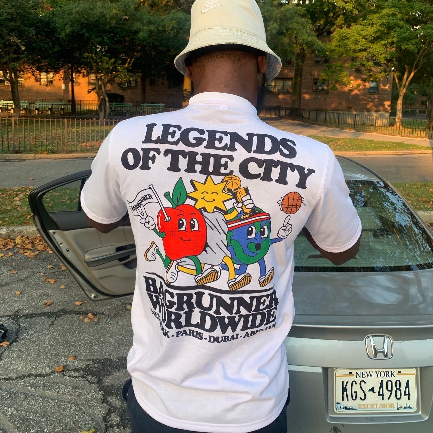WORLDWIDE BAGRUNNER TEE
